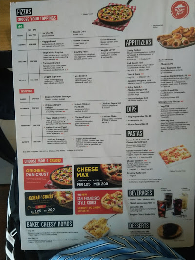 KFC Durbar Marg menu 1