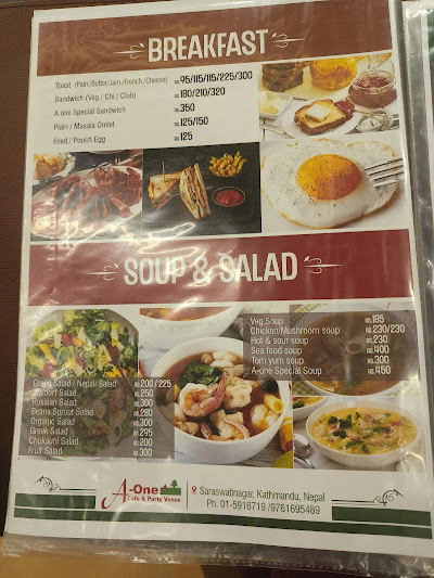 A One Cafe and Party Venue, Saraswatinagar_menu_7