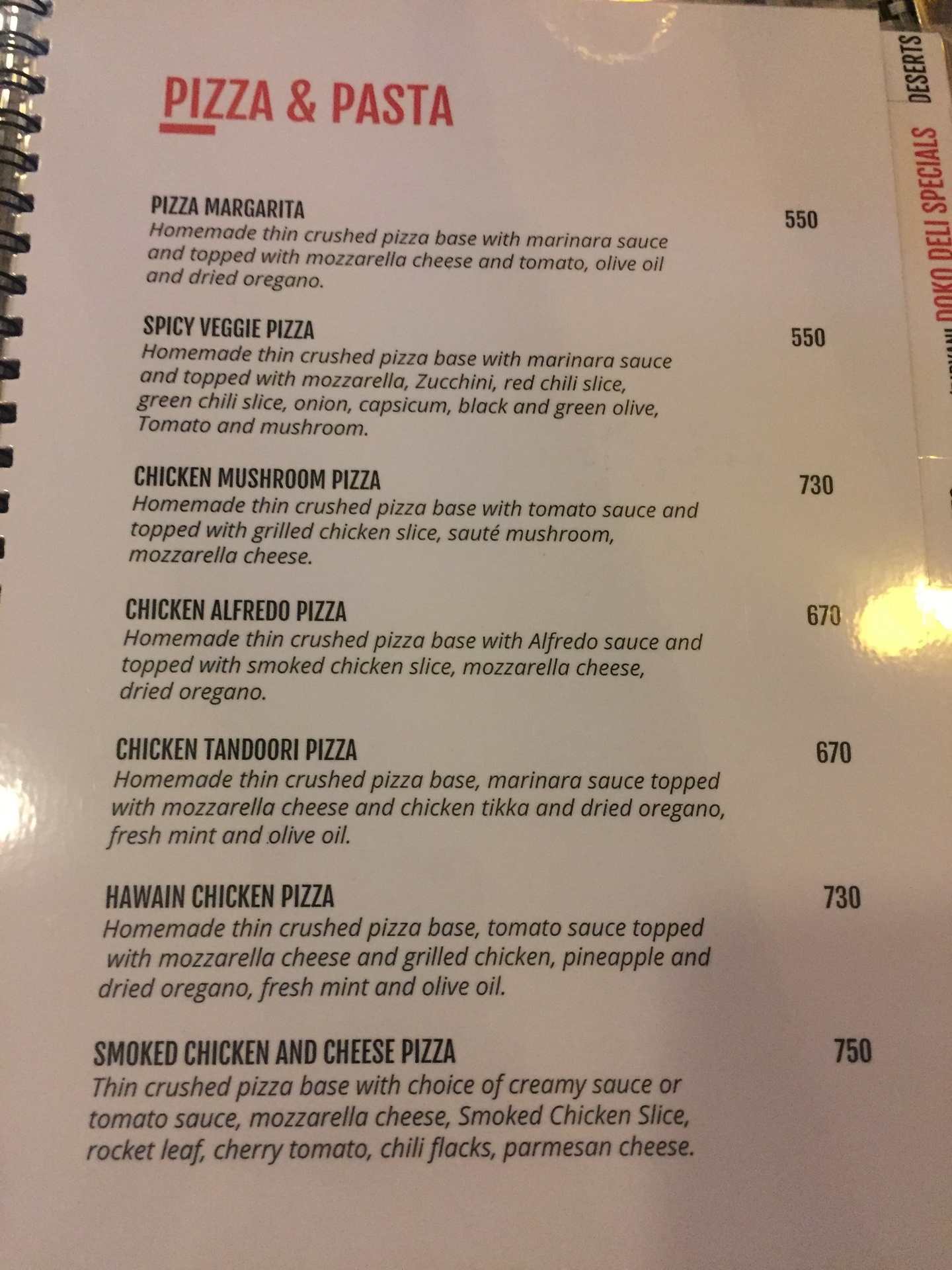 Doko Deli Restaurant menu 4