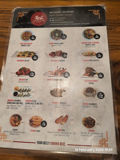 Dragon Express Asian Eatery menu 4