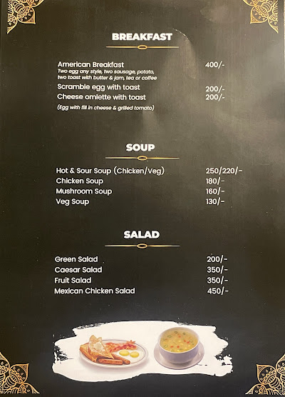 Spot Cafe & Restro menu 1