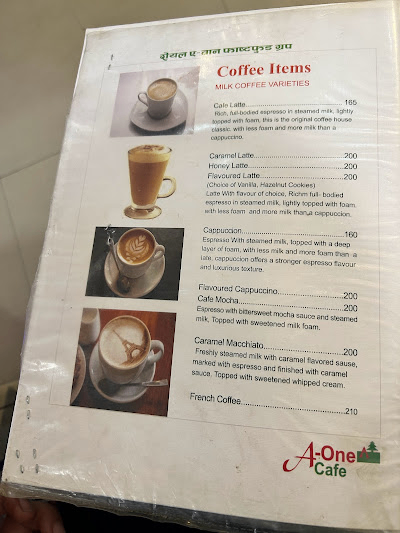 A one Cafe Old Baneshwor_menu_5