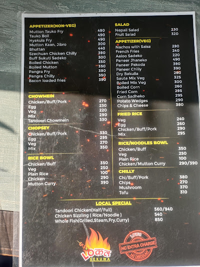 Local Sekuwa_menu_4