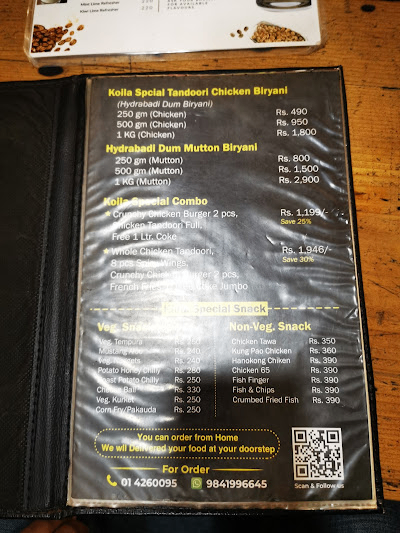 Koila Multi Cuisine Restaurant_menu_11