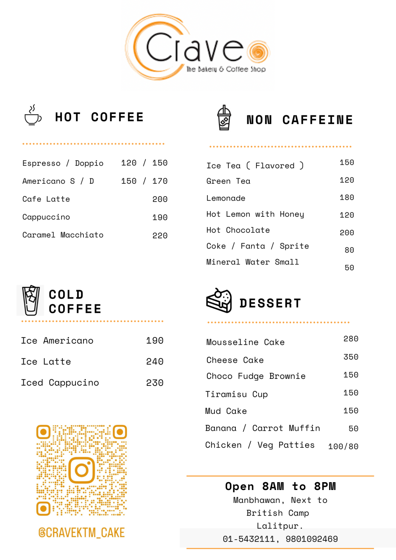 Crave Bakery & Cafe_menu_0