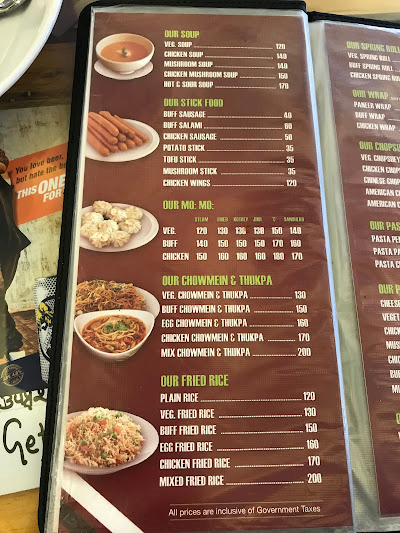 The Burger House And Crunchy Fried Chicken - Banasthali menu 3