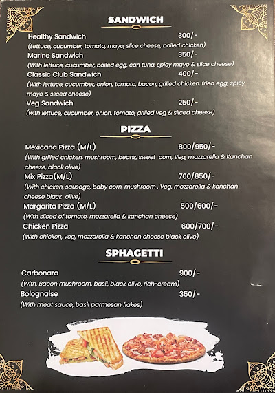 Spot Cafe & Restro menu 2