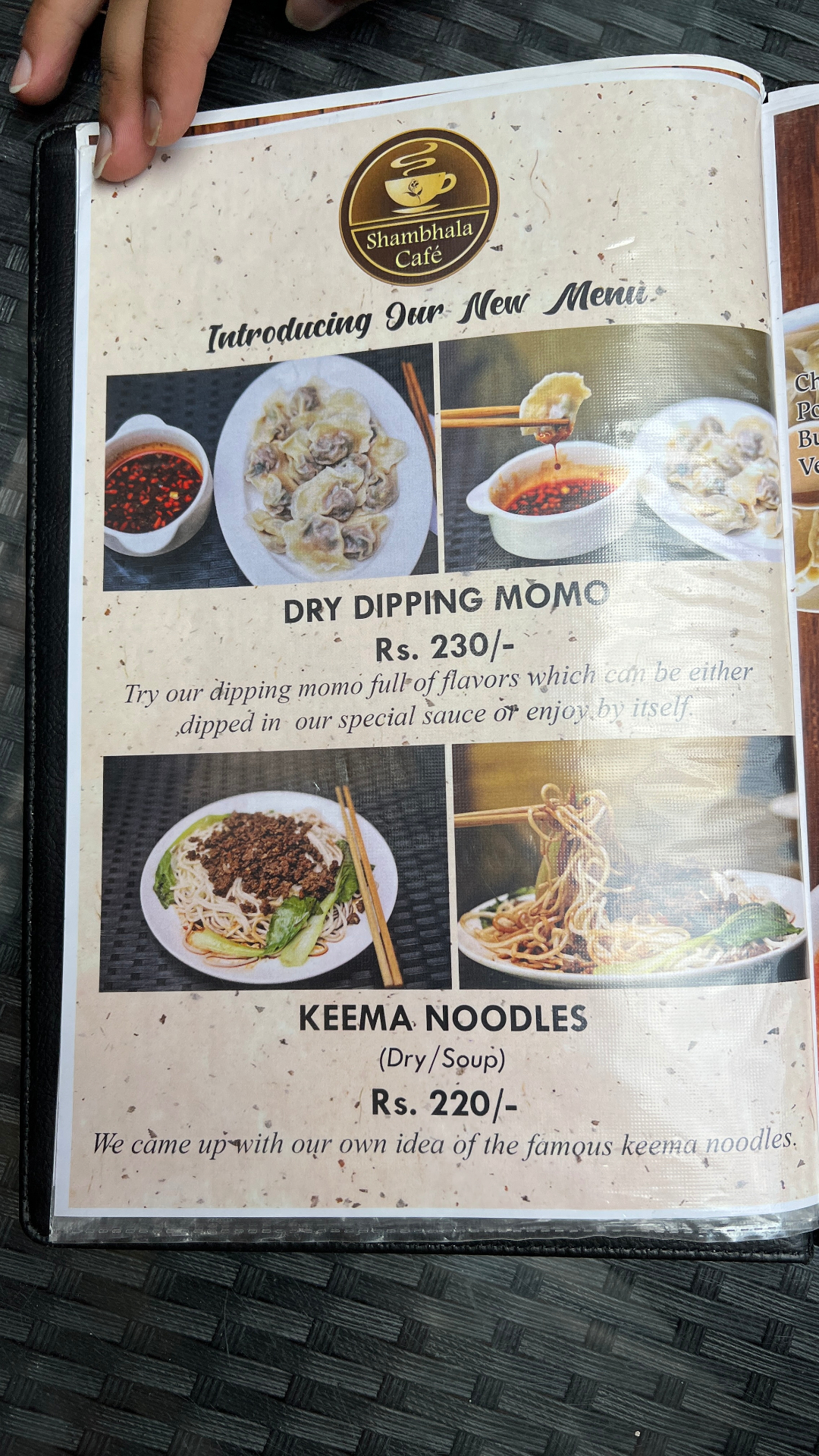 Shambhala Café_menu_0