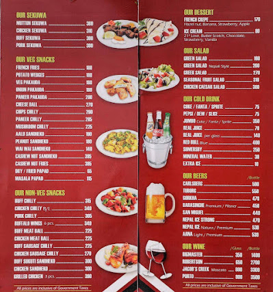 The Burger House and Crunchy Fried Chicken, Kirtipur_menu_0