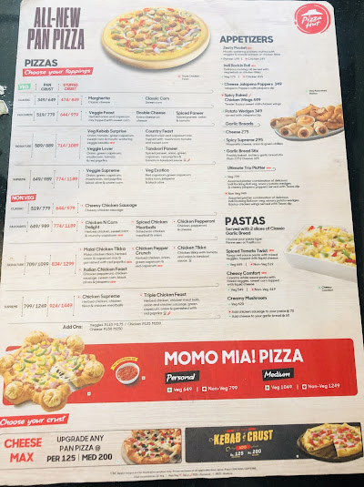 Pizza Hut Thimi menu 1