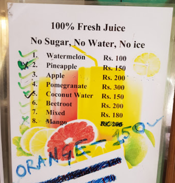 Thamel Doner Kebab menu 2