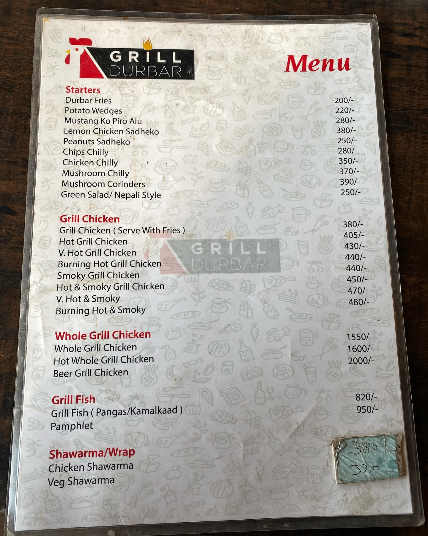 Grill Durbar Jawalakhel menu 3