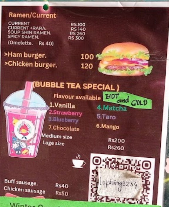 Famous Laphing House menu 2