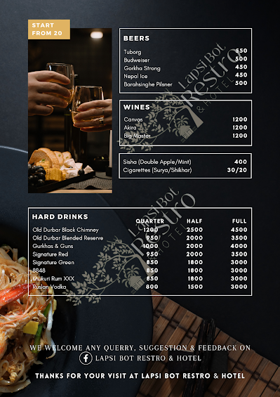 Lapsi Bot Restro & Hotel menu 3