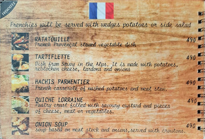 Vino Bistro menu 1