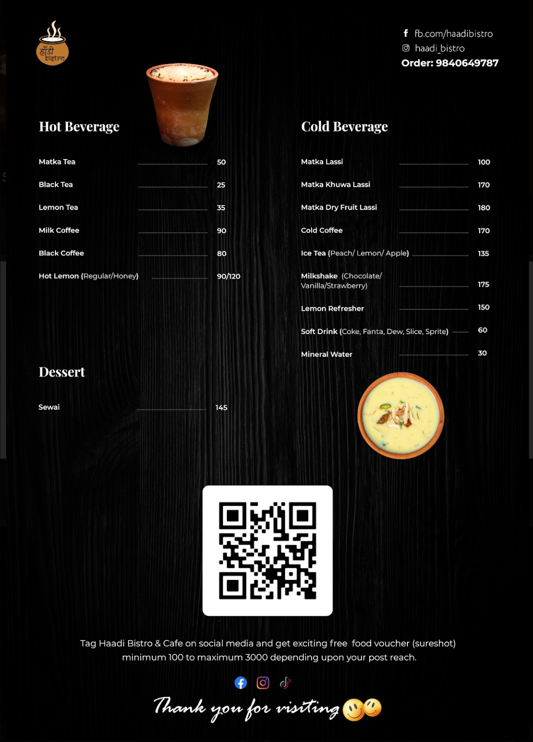 Haadi Bistro & Cafe: Biryani Restaurant in Kathmandu_menu_4