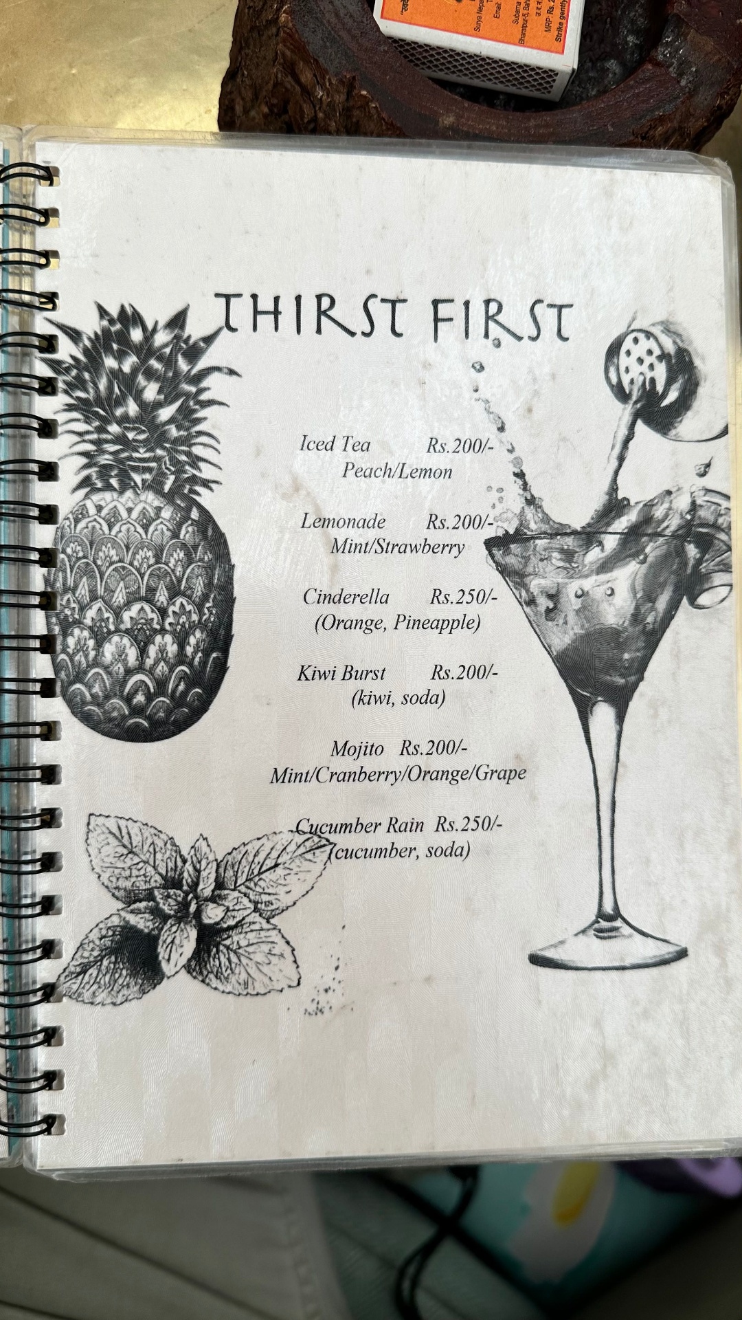 The Chiya Spot Bouddha menu 3