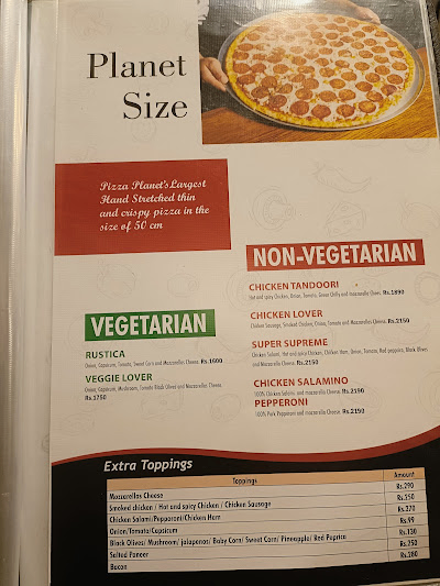 Pizza Planet Kumaripati menu 2