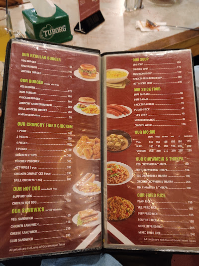 The Burger House & Crunchy Fried Chicken Airport Gate menu 4