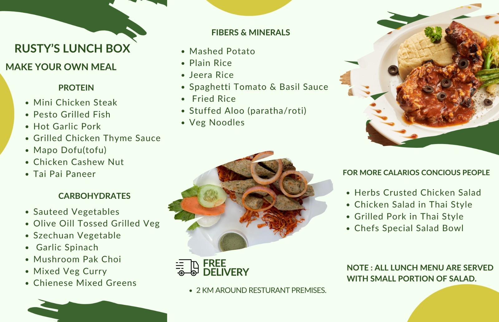 Rusty Garden : Restaurant in Jhamsikhel menu 1