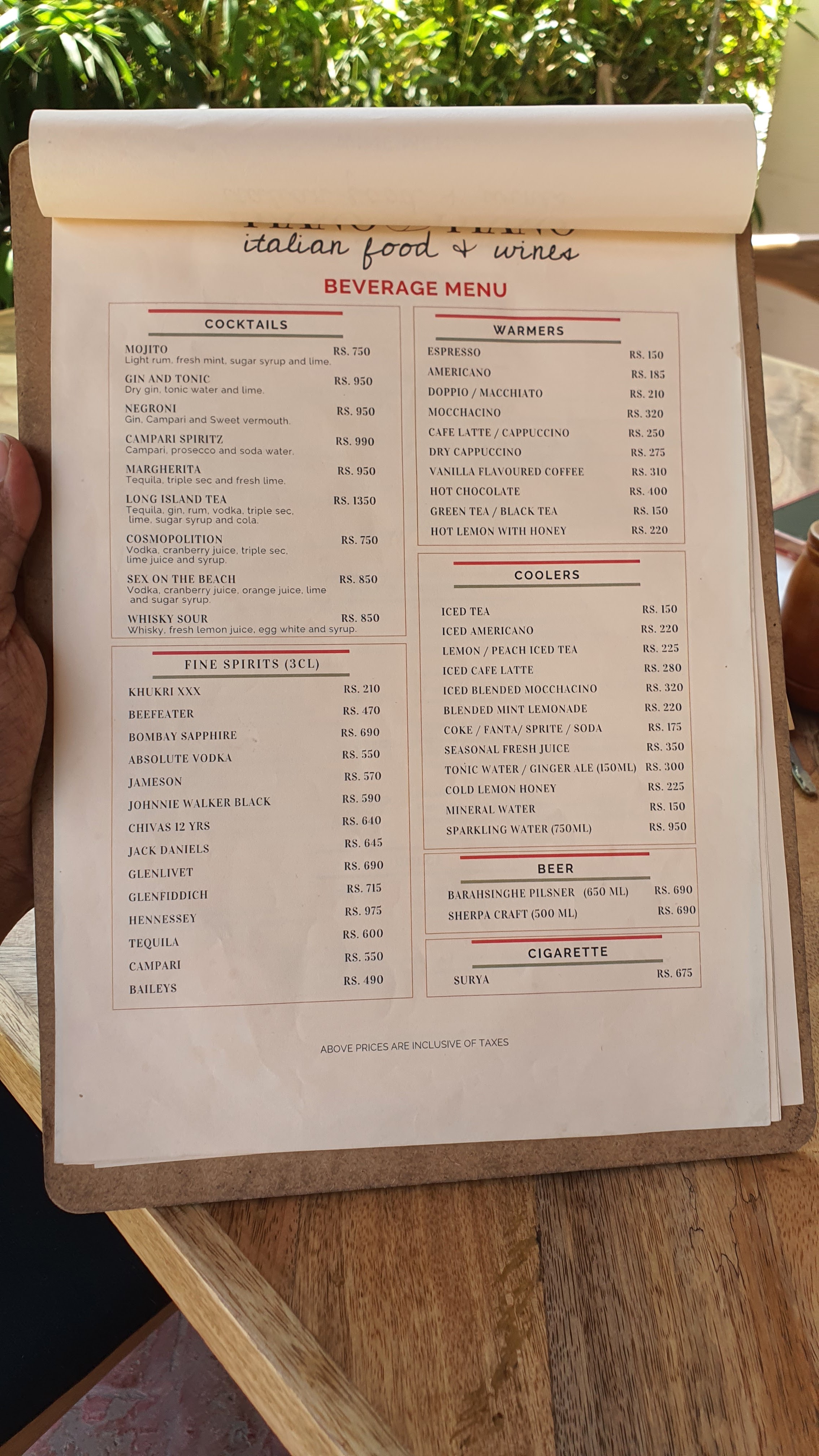 Piano Piano South - Italian Restaurant_menu_7