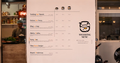 Smashing Burger menu 1