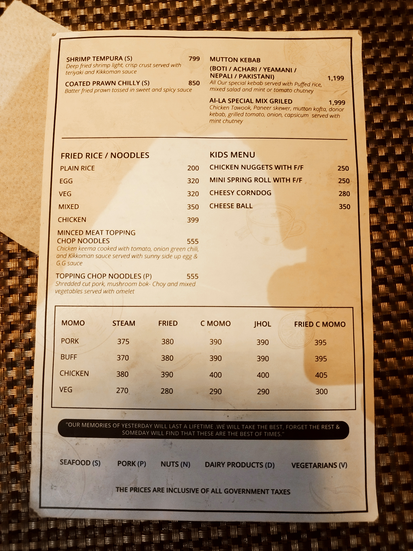 The Ai-la Lounge_menu_3