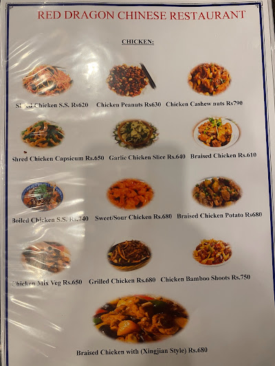 Red Dragon Chinese Restaurant menu 2