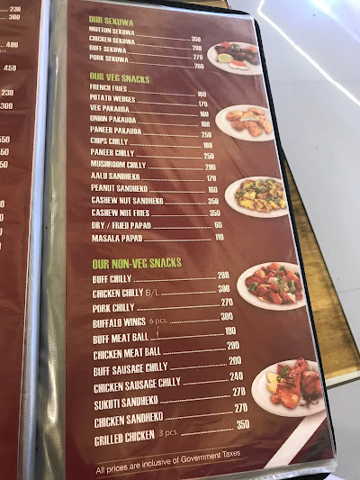 The Burger House And Crunchy Fried Chicken - Banasthali menu 1