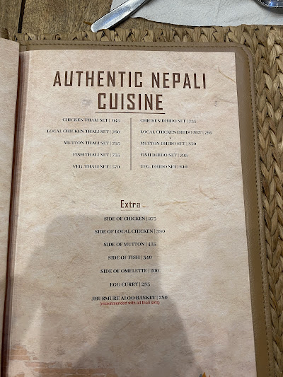 Daura Thakali Pulchowk menu 2