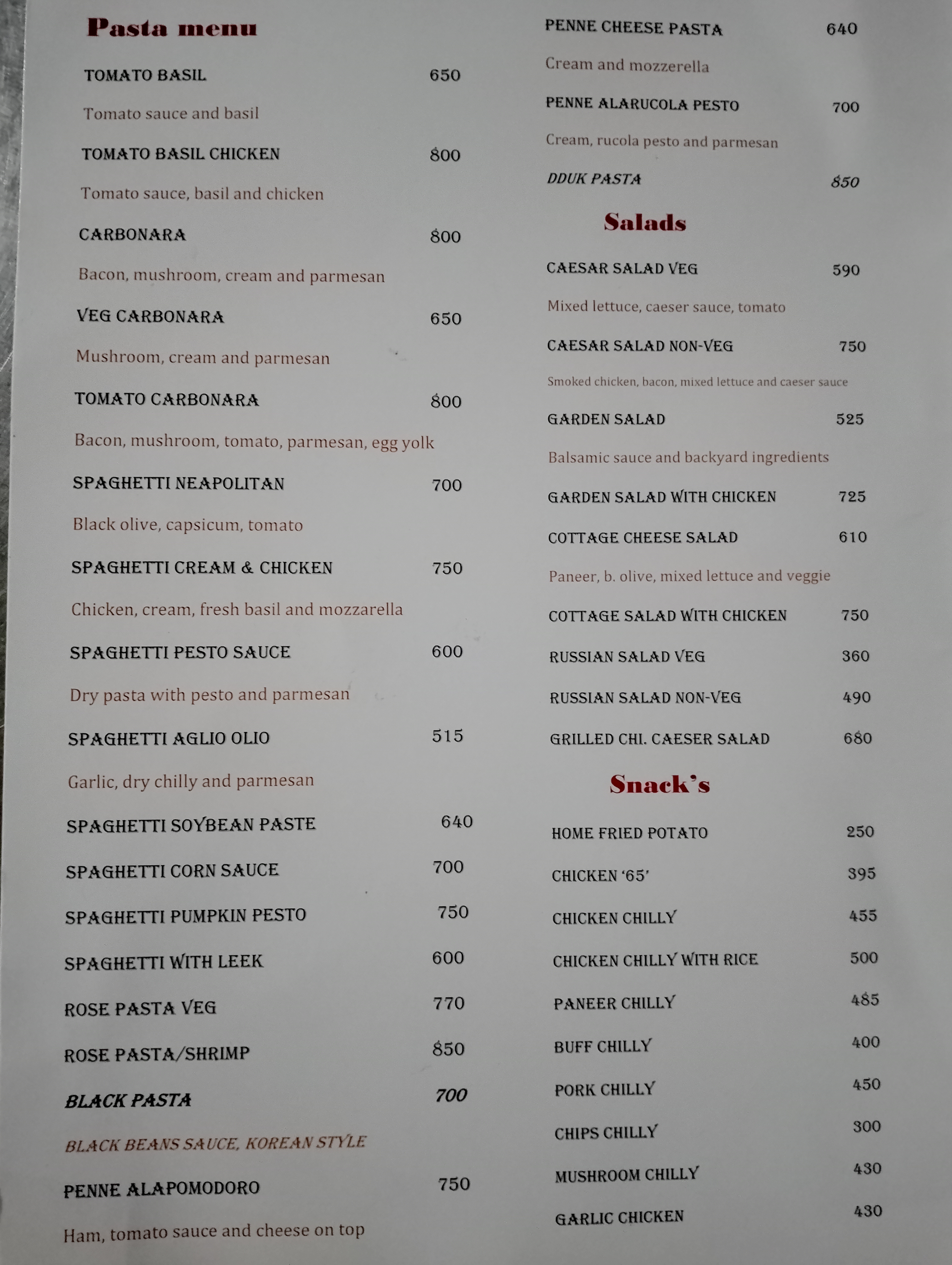 Cafe Jireh_menu_0