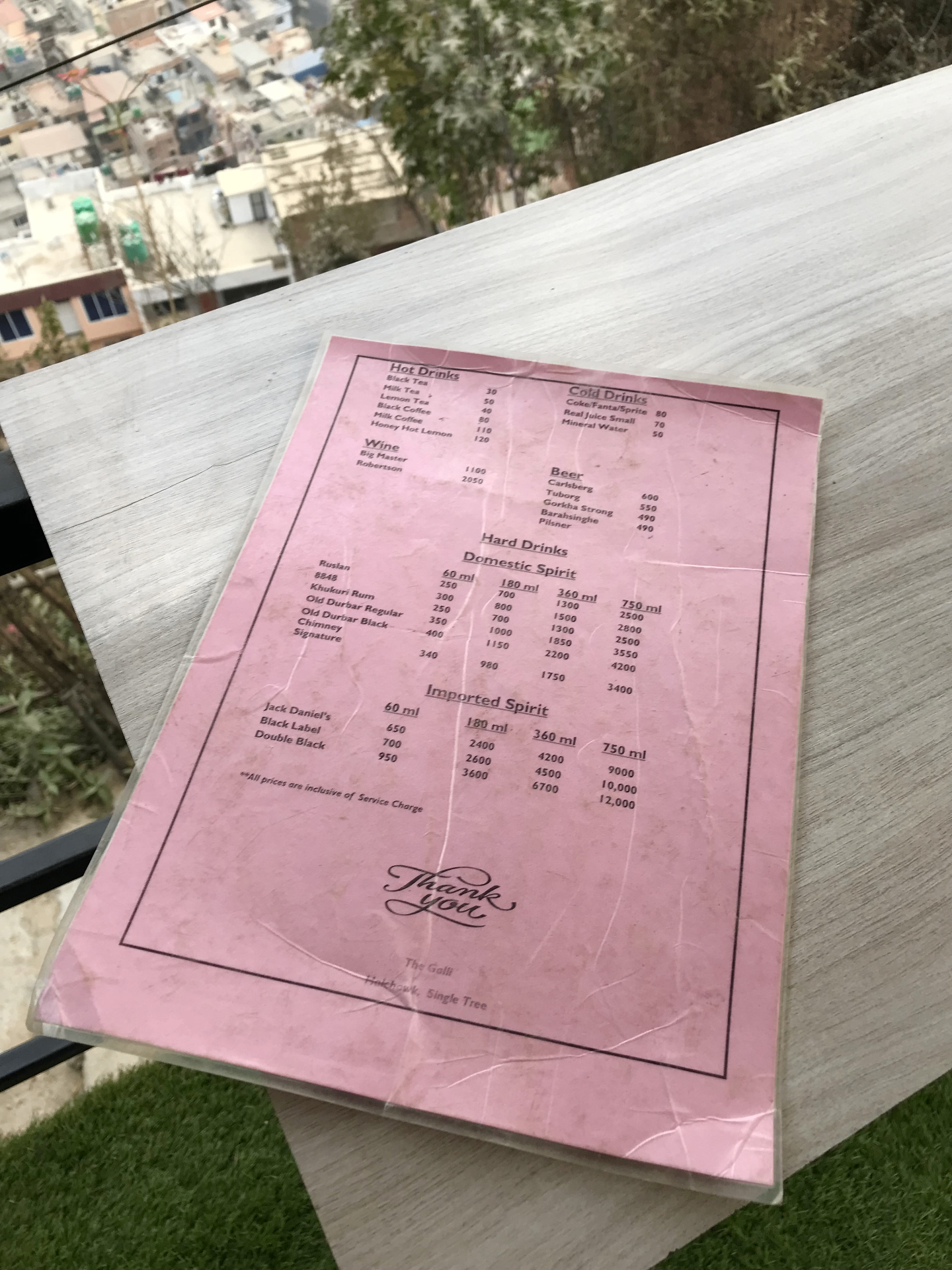 Galli Restaurant menu 2