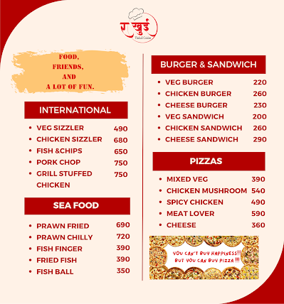 (र खुई )Rakhui Thakali Cuisine menu 3