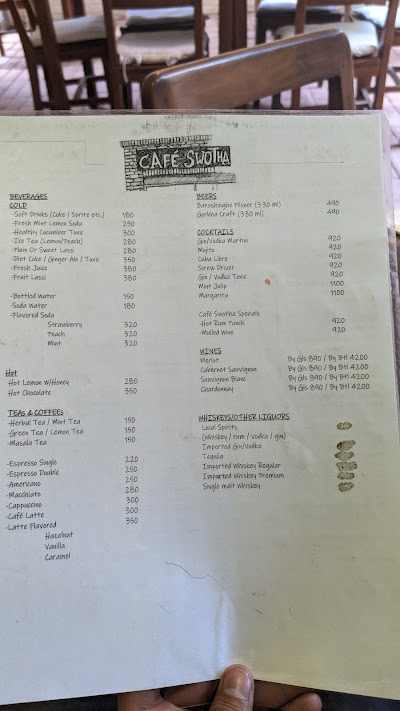 Cafe Swotha menu 3