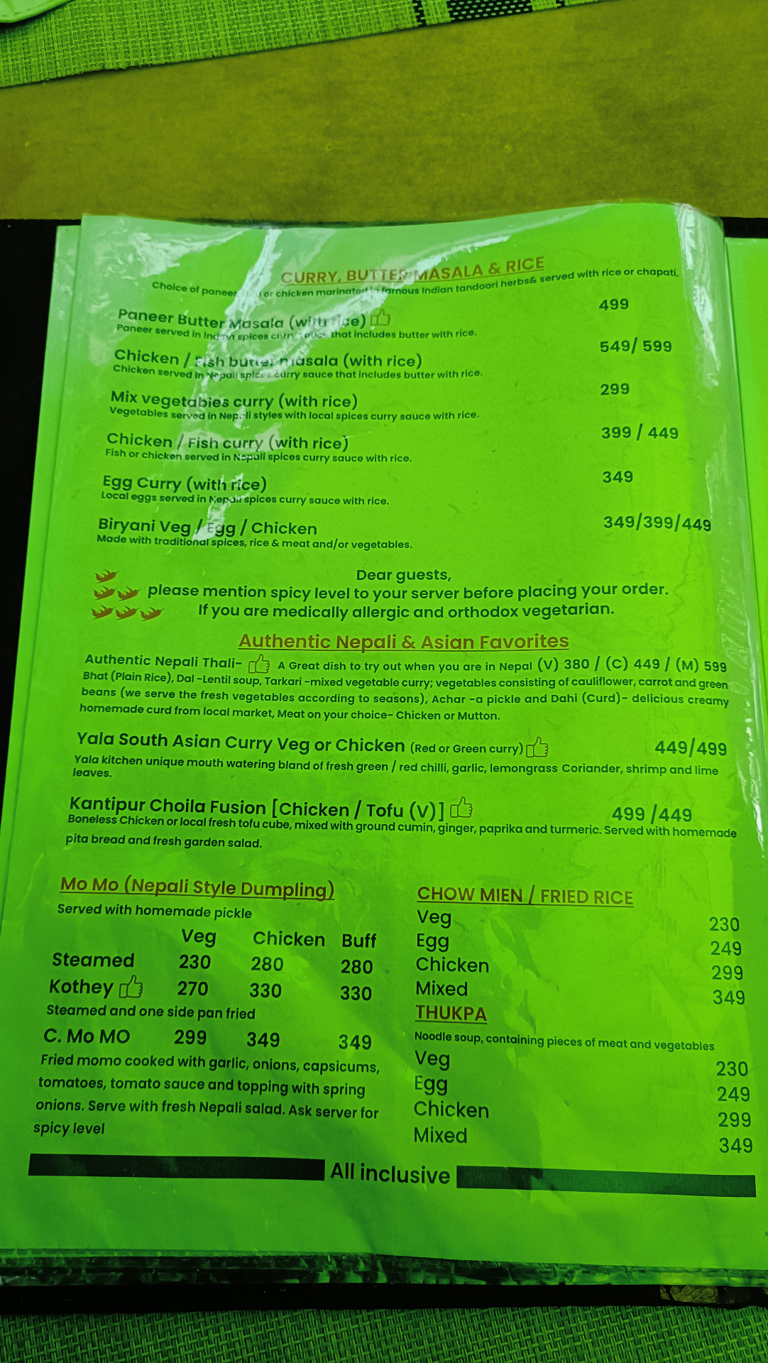 Yala Cafe & Coffee Shop menu 2