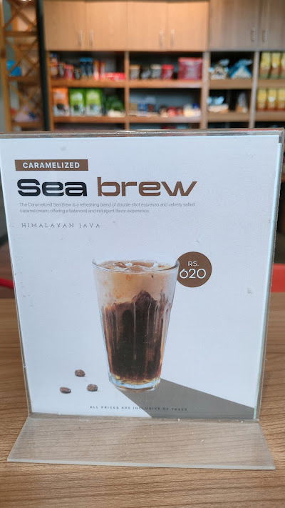 Himalayan Java Coffee - TIA Arrival Hall menu 2