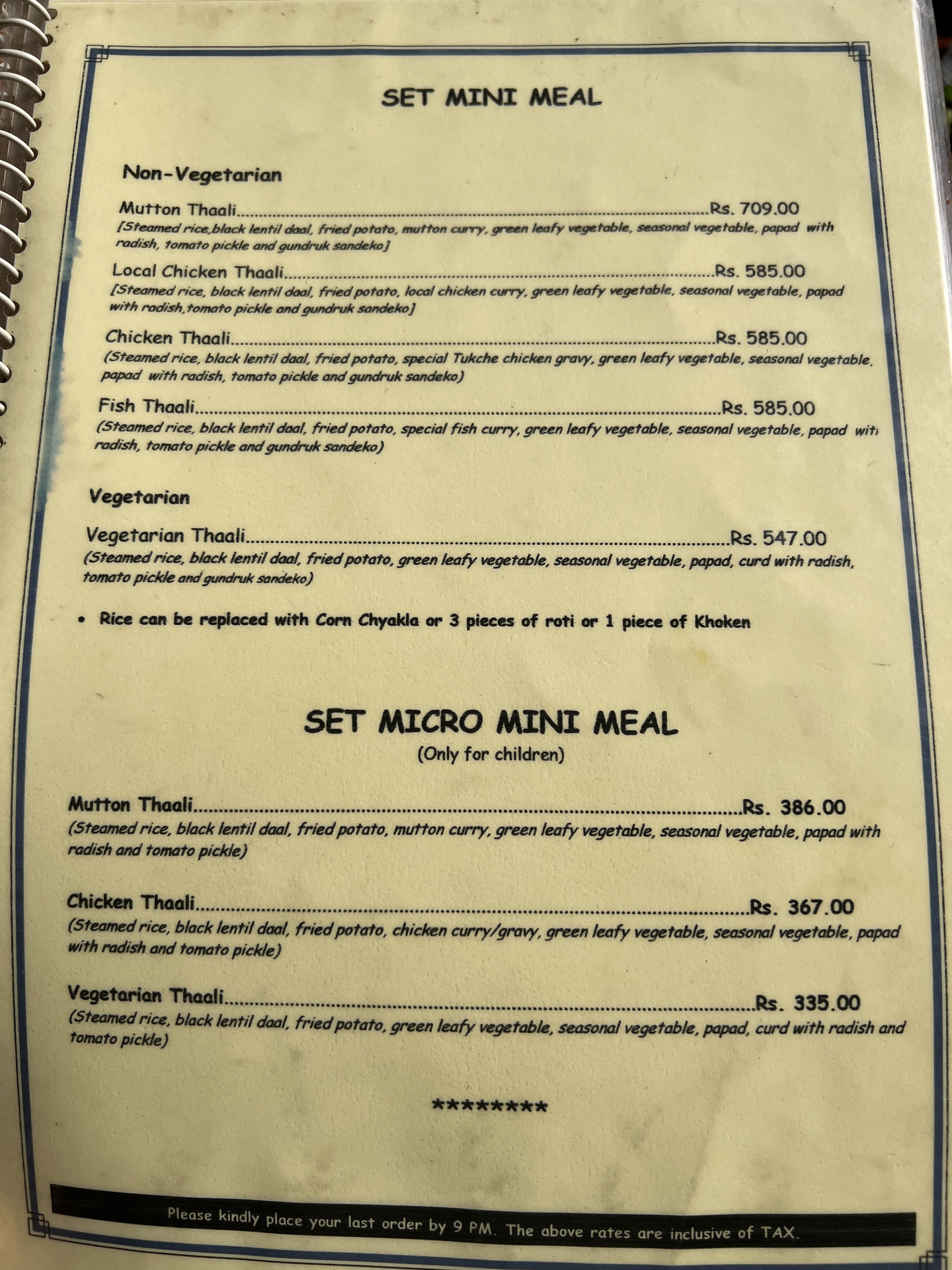 Tukche Thakali Kitchen_menu_0