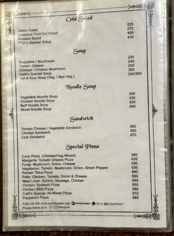 Cafe De Patan  menu 4