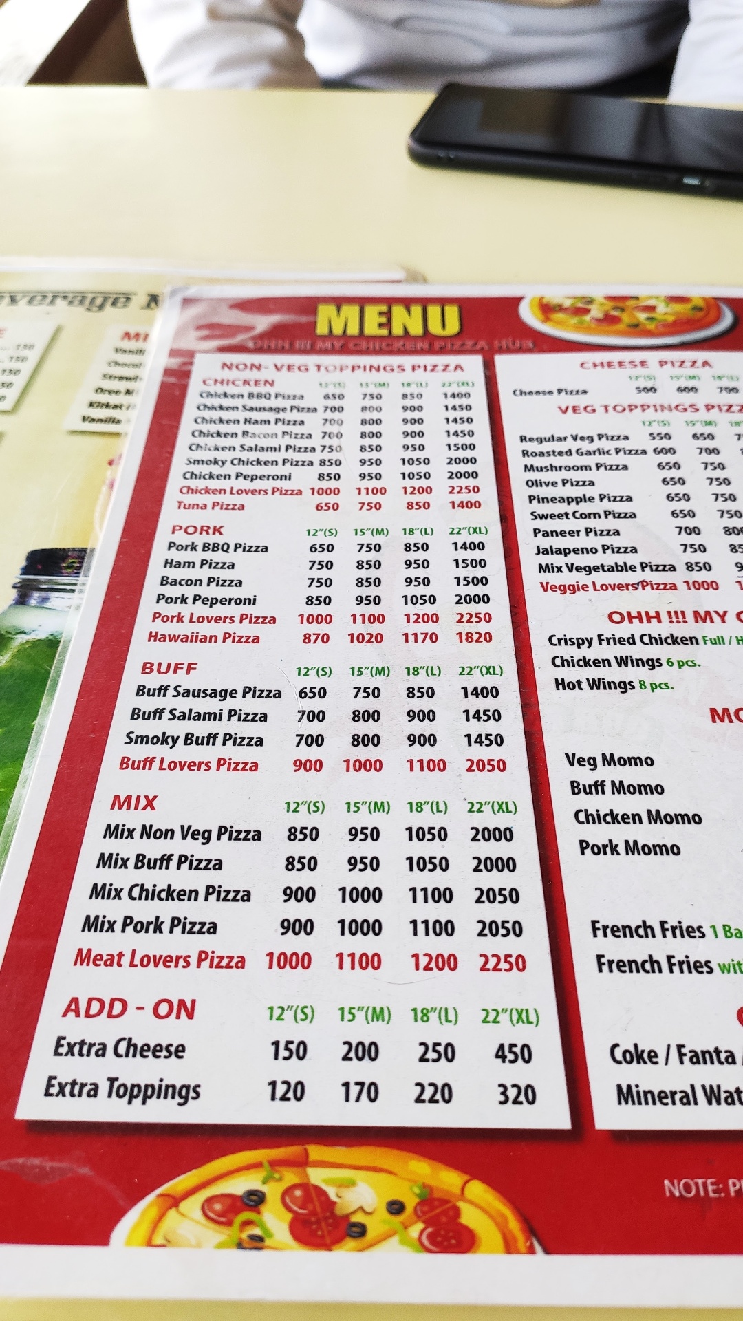 Ohh My Chicken_menu_9