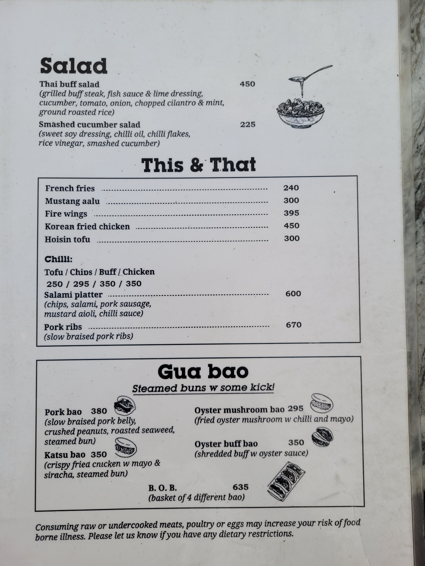 Luma Restaurant menu 1