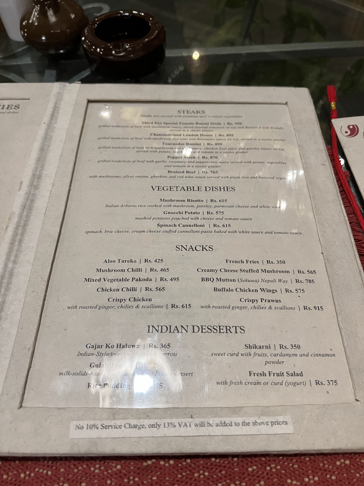 Third Eye Restaurant- Best Indian Restaurant menu 3