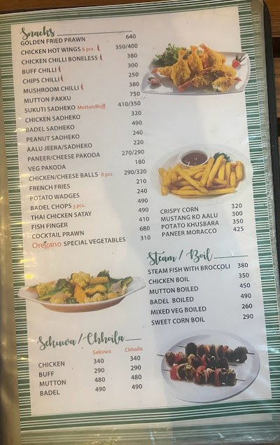 Oregano Flavoured Of Food | Restaurants in Kathmandu | Nosh Nepal