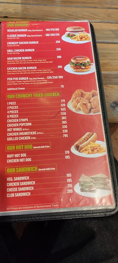 The Burger House & Crunchy Fried Chicken Mid Baneshwor menu 4