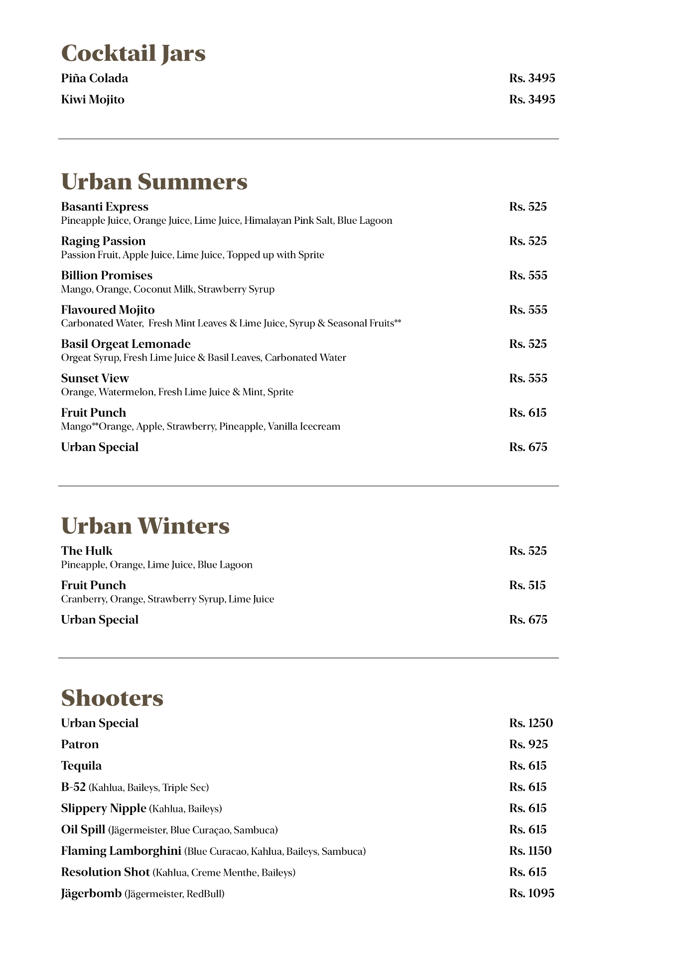Urban Press / Spice_menu_4